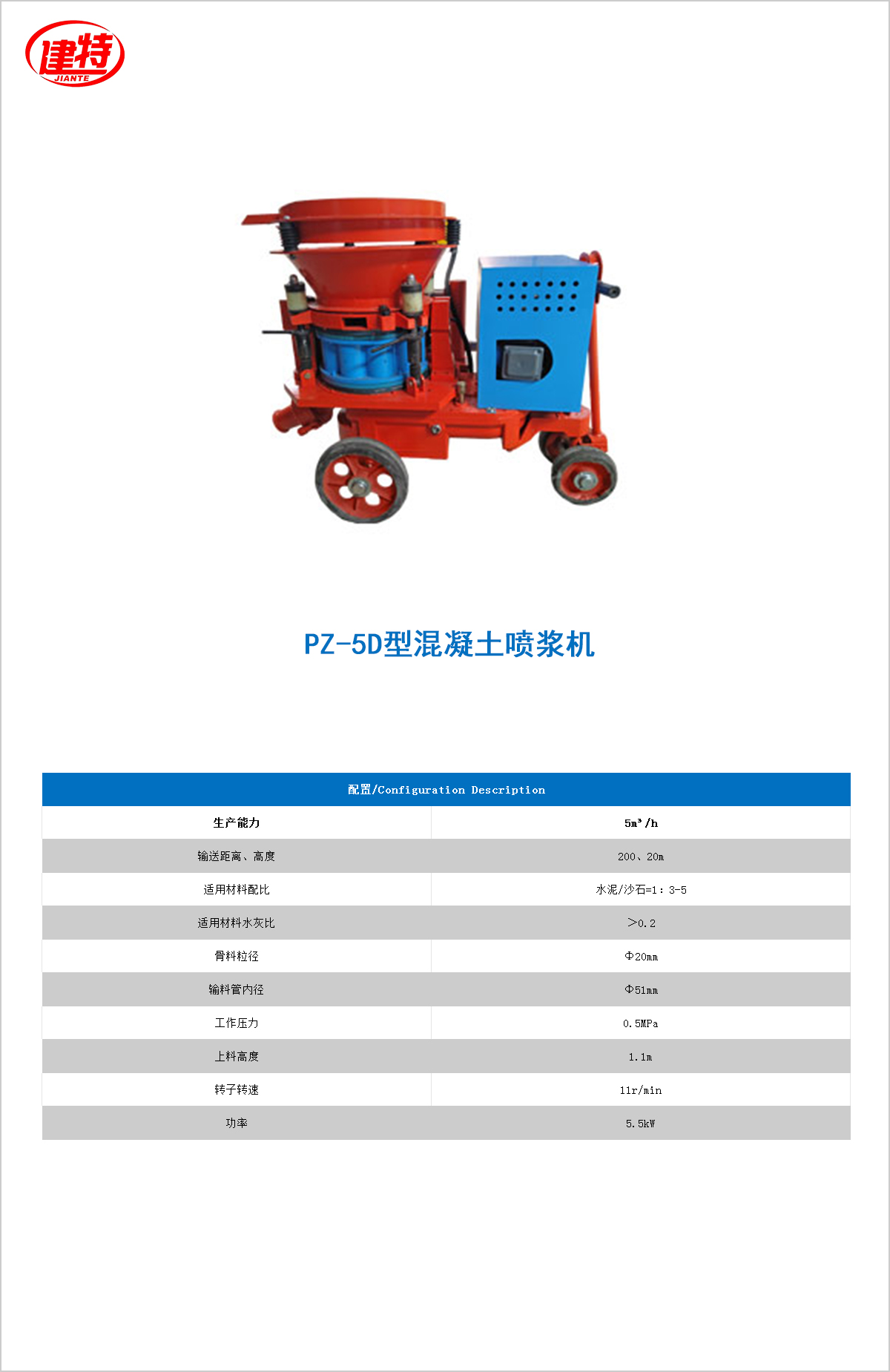 03-PZ-5D型混凝土<a href=http://www.szzxgd.com/show/diaozhuang/ target=_blank class=infotextkey>噴漿機</a>.jpg